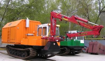 Сварочный агрегат на шасси трелевочного трактора МСН-10 (ТТ-4М)