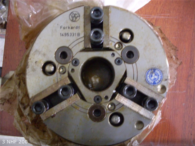 Токарный патрон FORKARDT 3 NHF 200 (Германия)