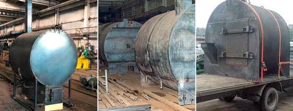 Углевыжигательная печь Чародейка-4, 5