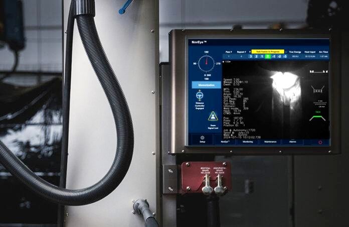 Novarc автоматизирует процессы дуговой сварки с помощью NovEye Autonomy Gen 2