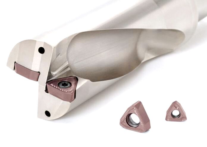 Tungaloy добавляет новые сплавы пластин в серию TungSixDrill