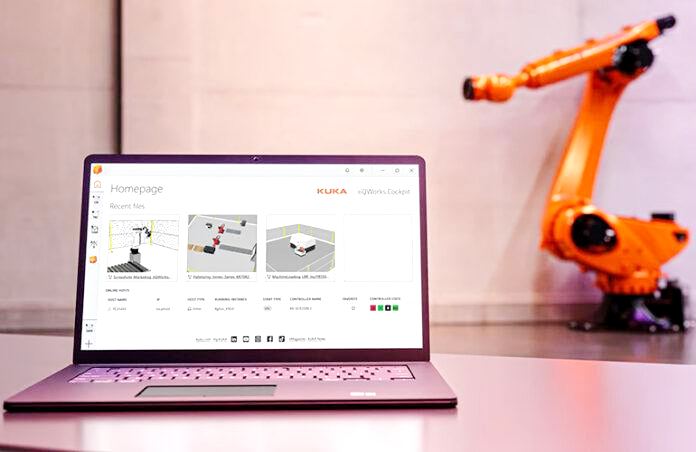 Новая операционная система KUKA включает в себя виртуальный контроллер робота