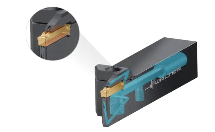 Walter предлагает систему обработки канавок GD с двойными зубьями