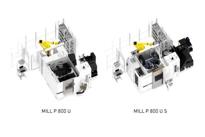 GF Machining Solutions выпускает Mikron MILL P 800 U S