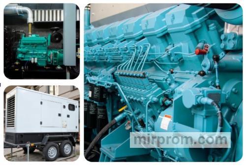 аренда дизельного генератора с подключением к щиту АВР