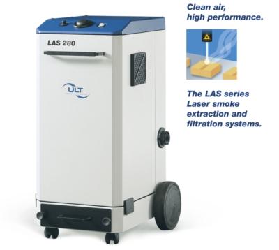 Установки вытяжки и фильтрации воздуха при лазерной обработке.