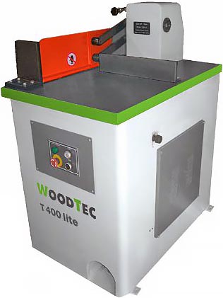 Станок торцовочный без рольгангов с пневмоподачей пилы WoodTec T 400 Lite, от