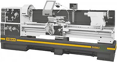 СТАНОК ТОКАРНО-ВИНТОРЕЗНЫЙ STALEX C6266A/3000,ЗОНА ОБРАБОТКИ 660Х3000 ММ