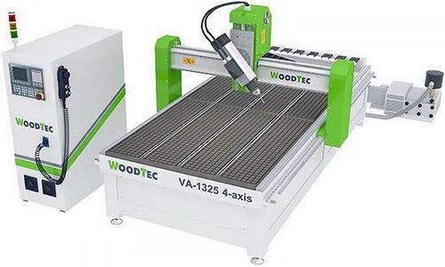 Фрезерно-гравировальный станок с ЧПУ WoodTec VA 1325 4-axis