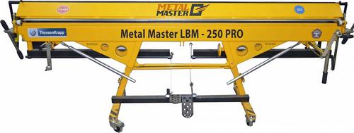 Мобильный листогиб MetalMaster LBM - 250 PRO