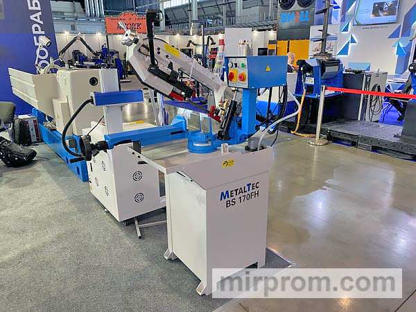 ленточнопильный станок для резки металла MetalTec BS 170 FH