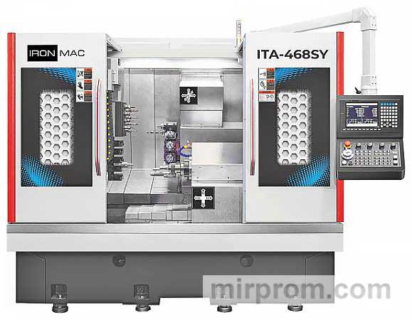 Токарные автоматы с ЧПУ IRONMAC ITA-SY ITA-528SY