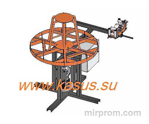 Станок для намотки троса СПТ 1-1 с РР