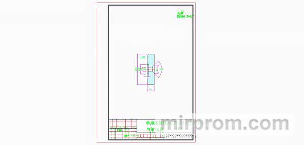 Прижим пневмоцилиндра D360501G MZ7121-0501/11 для станка FL-4L Plus