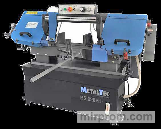 Ленточнопильный станок для резки металла MetalTec BS 228 FH