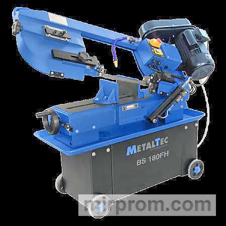 Ленточнопильный станок для резки металла MetalTec BS 180 FH (220)