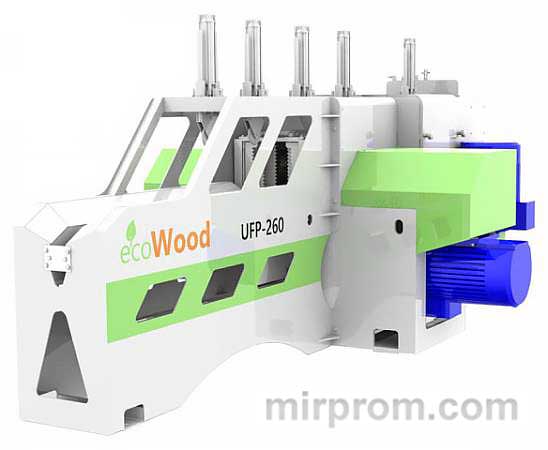 Фрезерно-пильный станок для тонкомера EcoWood UFP-260 UFP-260