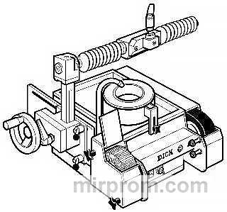 Станок SM - 200 T DICK для заточки ручных ножей