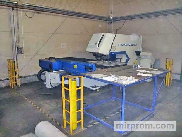 Продаем Trumpf Trumatic 2000R Координатно-вырубной пресс