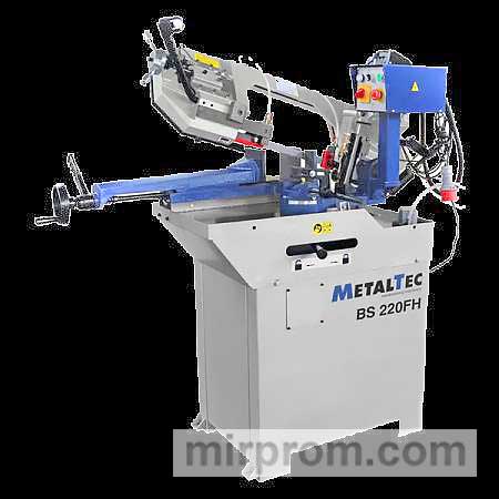 Ленточнопильный станок для резки металла MetalTec BS 220 FH