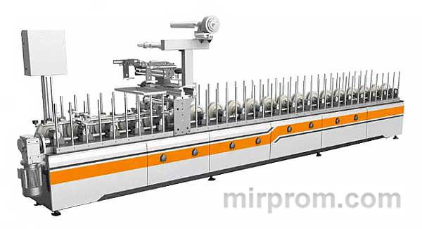 Станок для облицовывания погонажных изделий HOT PUR 460A