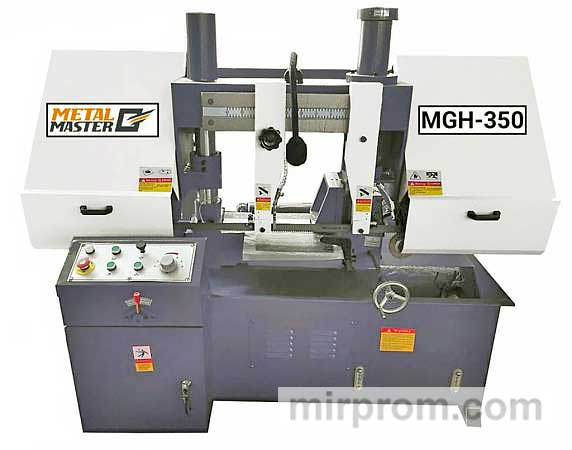 Ленточнопильный станок METAL MASTER MGH-350 полуавтоматический