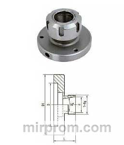 ER50-160 Цанговый токарный патрон