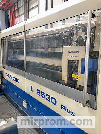 БУ лазер TRUMPF Trumatic L 2530 3,2кВт 2005г.в.