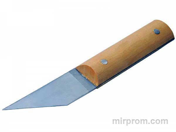 Нож сапожный деревянная ручка U.S.Pex