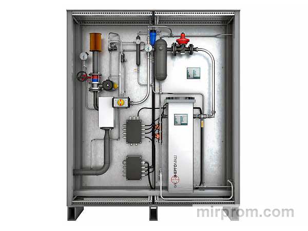 Испарительно-смесительные установки в шкафном исполнении