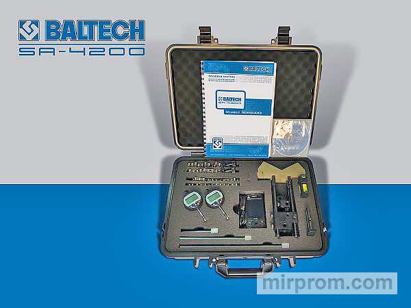 BALTECH SA-4200 - система центровки валов на базе карманного компьютера с цифровыми индикаторами