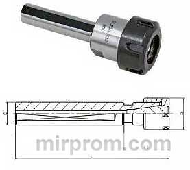 SL20-ER20-80 Цанговый патрон