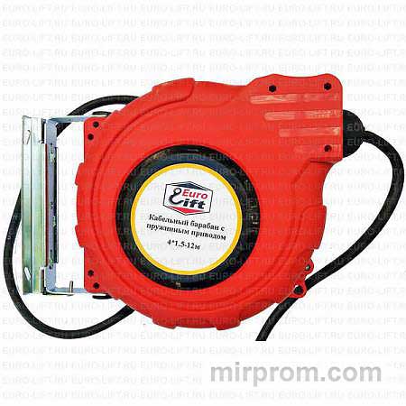 Кабельный барабан модели 315J (кабель: 4х1,5мм; 12м; резина)