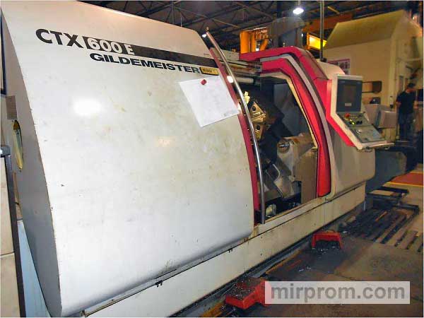 Крупногабаритный Токарный станок GILDEMEISTER CTX 600