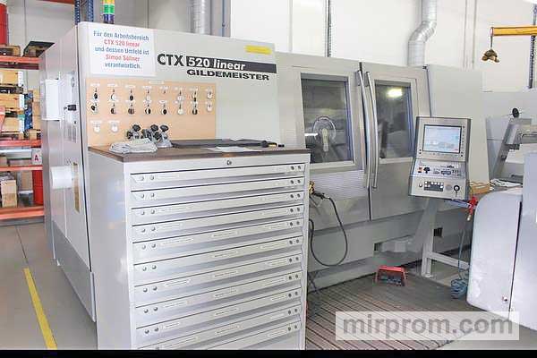 Продаем gildemeister ctx 520 linear токарный станок