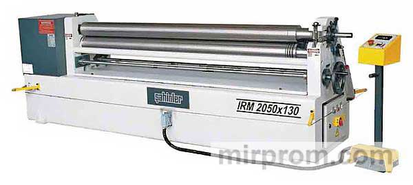 Электромеханические вальцы Sahinler IRM IRM 1550x110