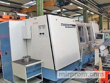 Поставляем токарный станок gildemeister ctx 520 linear