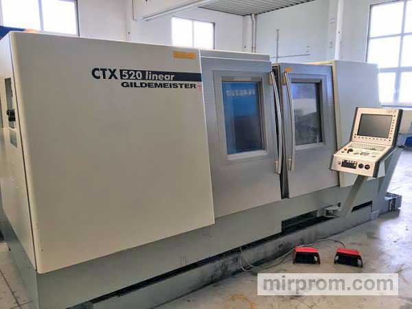 Продается токарный станок gildemeister ctx 520 linear