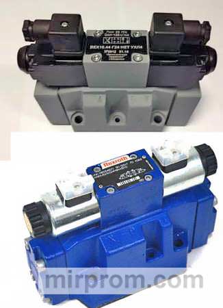 Гидрораспределители ВЕХ16 и 4WEH16