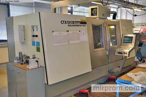 Продаем токарный станок gildemeister ctx 520 linear