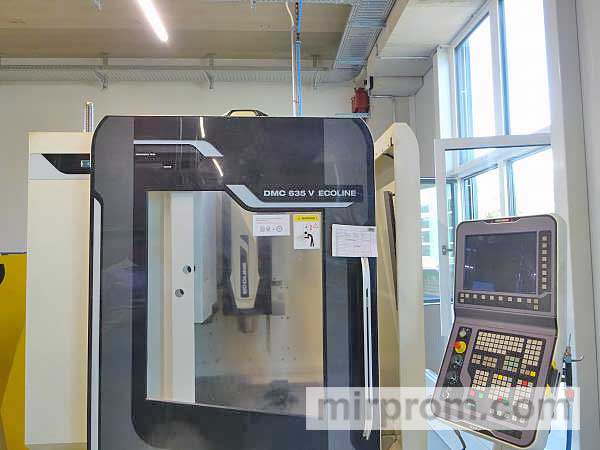 3-х осевой обрабатывающий центр DMG MORI - DMC 635V Ecoline