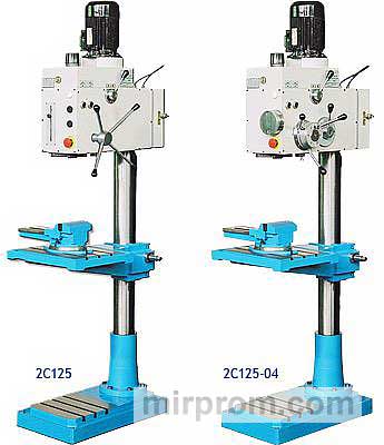 Вертикально-сверлильный станок 2с125