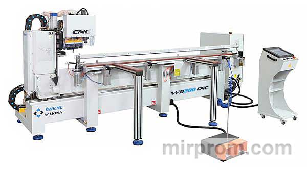 Обрабатывающий центр с ЧПУ для дверей OZGENC MAKINA WD-200 CNC