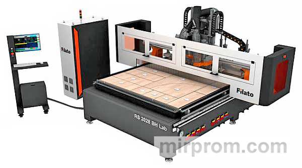 Обрабатывающий центр с ЧПУ с автоматической сменой инструмента Filato RS 2028 BH Lab RS 2028 BH Lab
