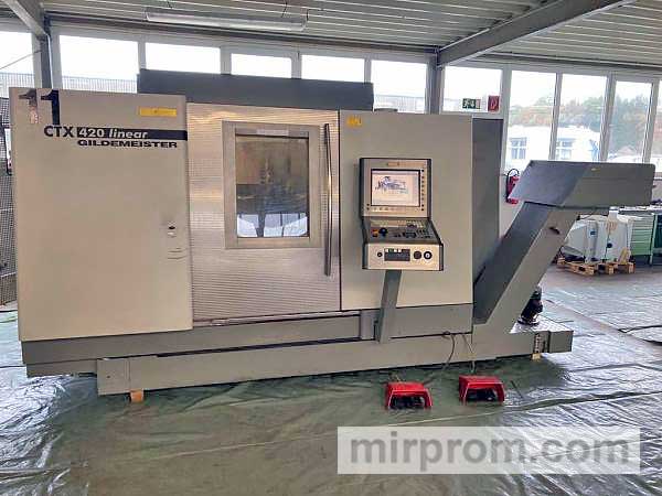 Токарный станок GILDEMEISTER CTX 420 V3 Linear