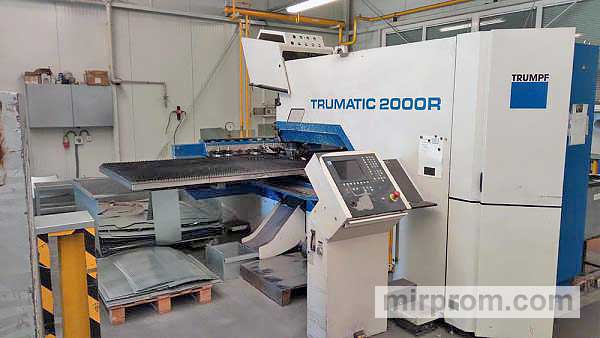 Продаем Координатно-вырубной пресс Trumpf Trumatic 2000R