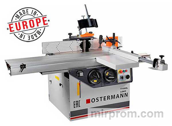 Фрезерные станки с шипорезной кареткой OSTERMANN T 1000 OSTERMANN Т 1000S Optimal