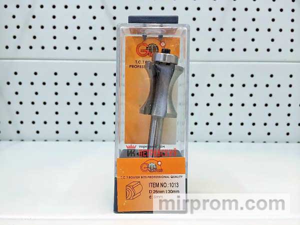 Фреза ГЛОБУС 1013 R16 h30 кромочная фигурная