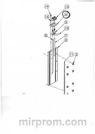 Панель 2000-1058 (COUNTER FIXED BOARD) для станка HP-200S