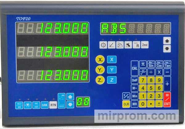 Монитор TOP20-3M 3 оси разъём DB9 СТ80303